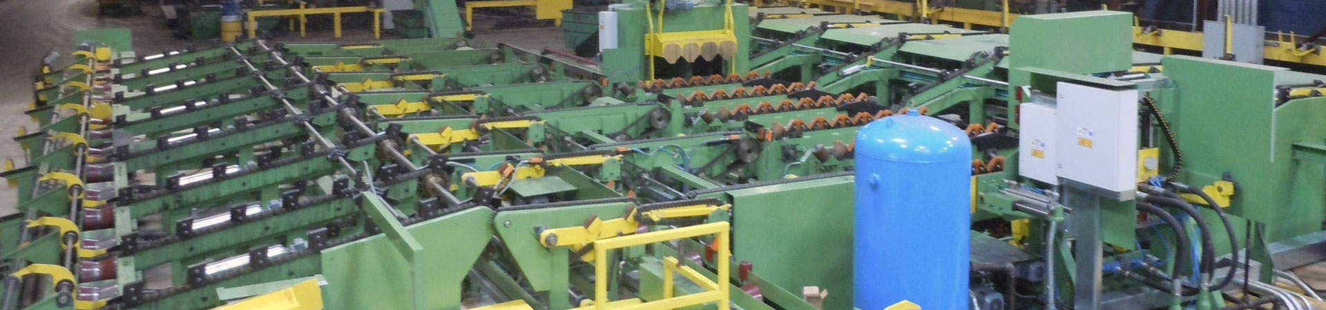 Machinery on factory floor